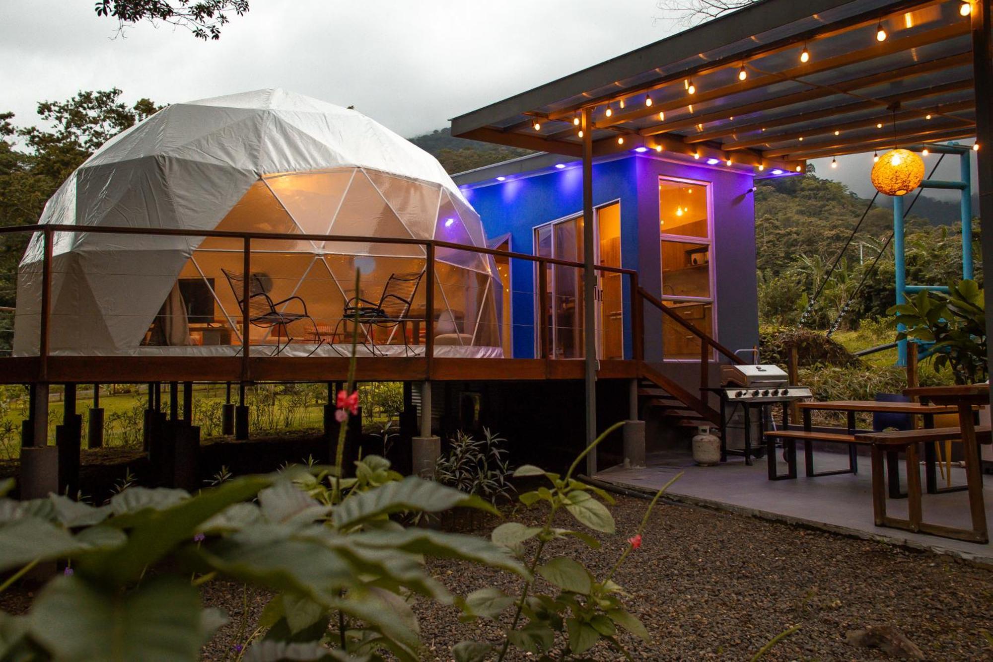 Bitzu Dome-Bijagua Riverside Glamping Dış mekan fotoğraf