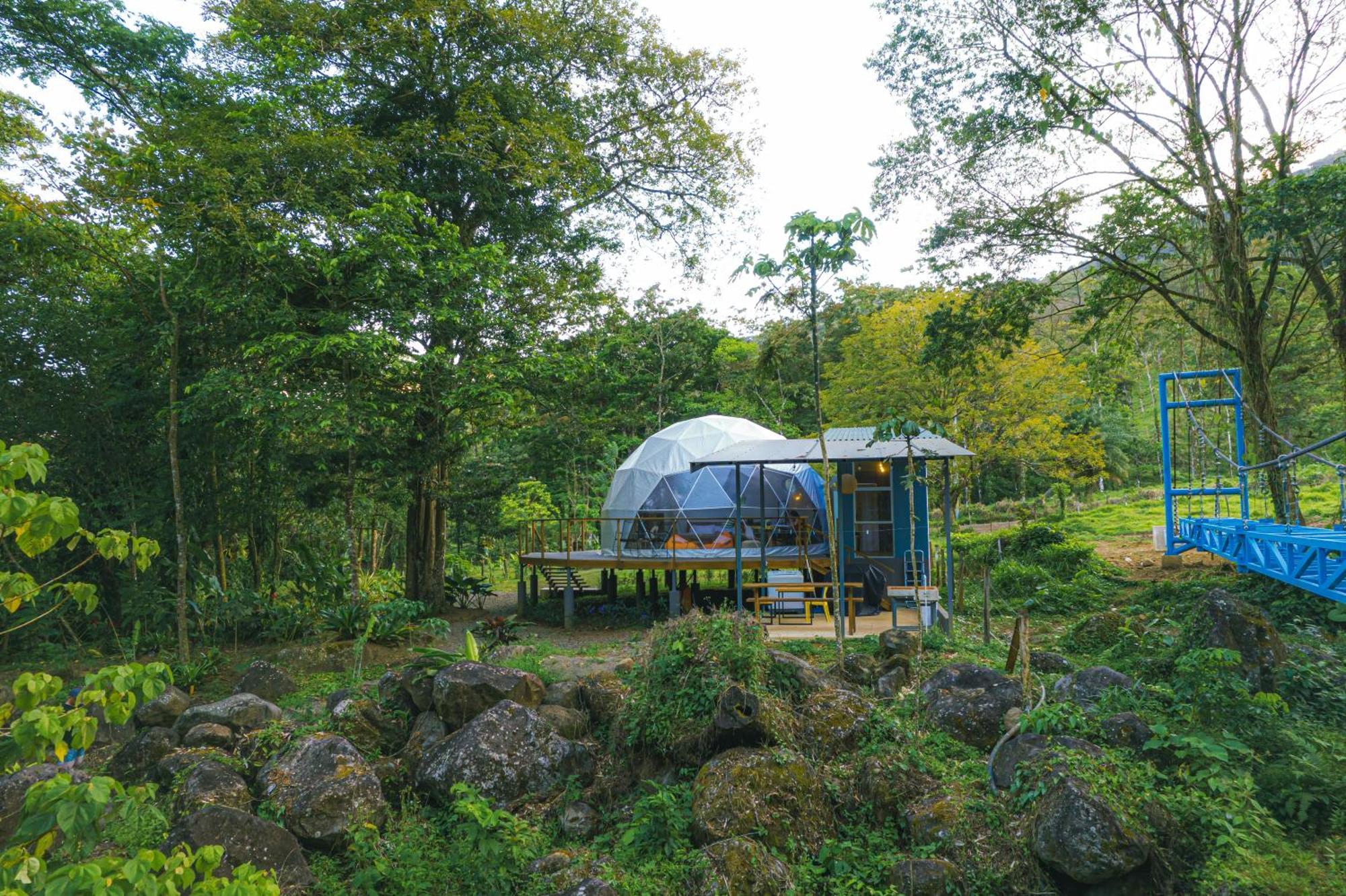 Bitzu Dome-Bijagua Riverside Glamping Dış mekan fotoğraf