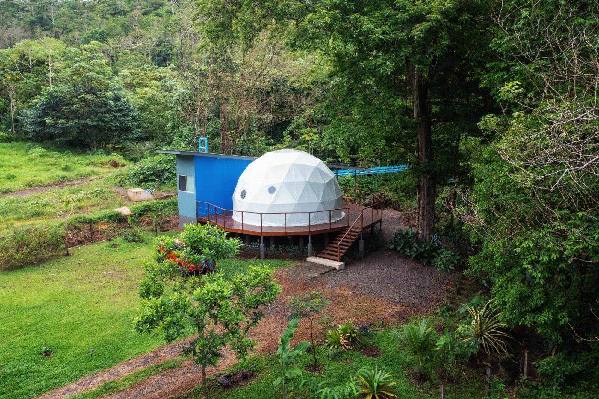 Bitzu Dome-Bijagua Riverside Glamping Dış mekan fotoğraf