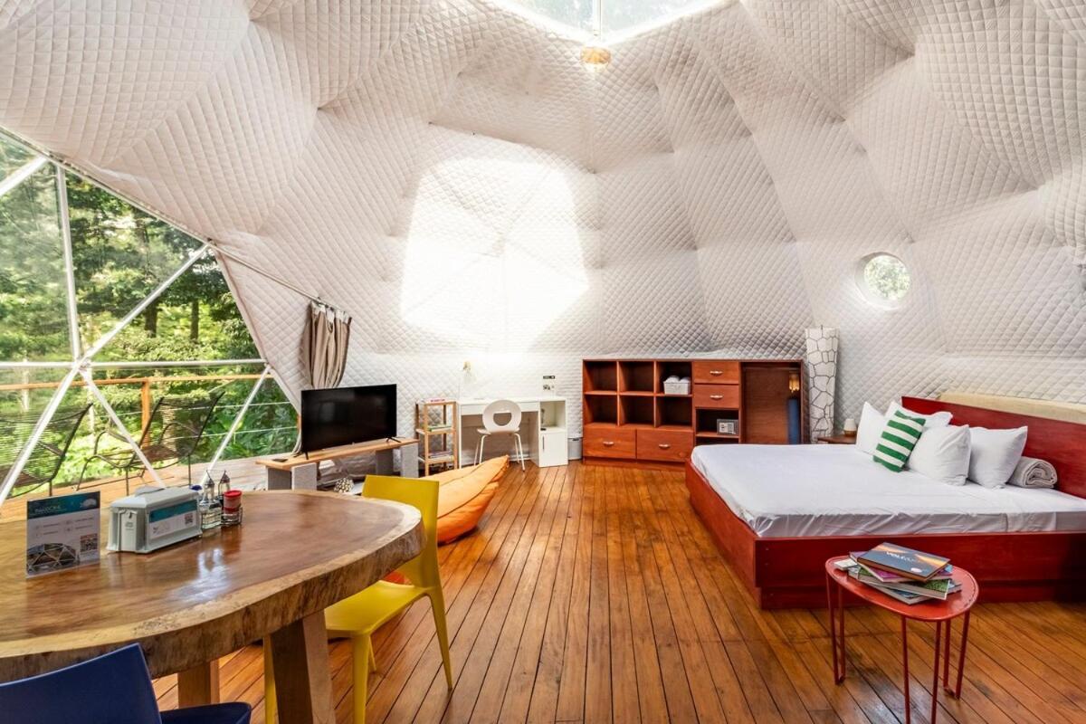 Bitzu Dome-Bijagua Riverside Glamping Dış mekan fotoğraf